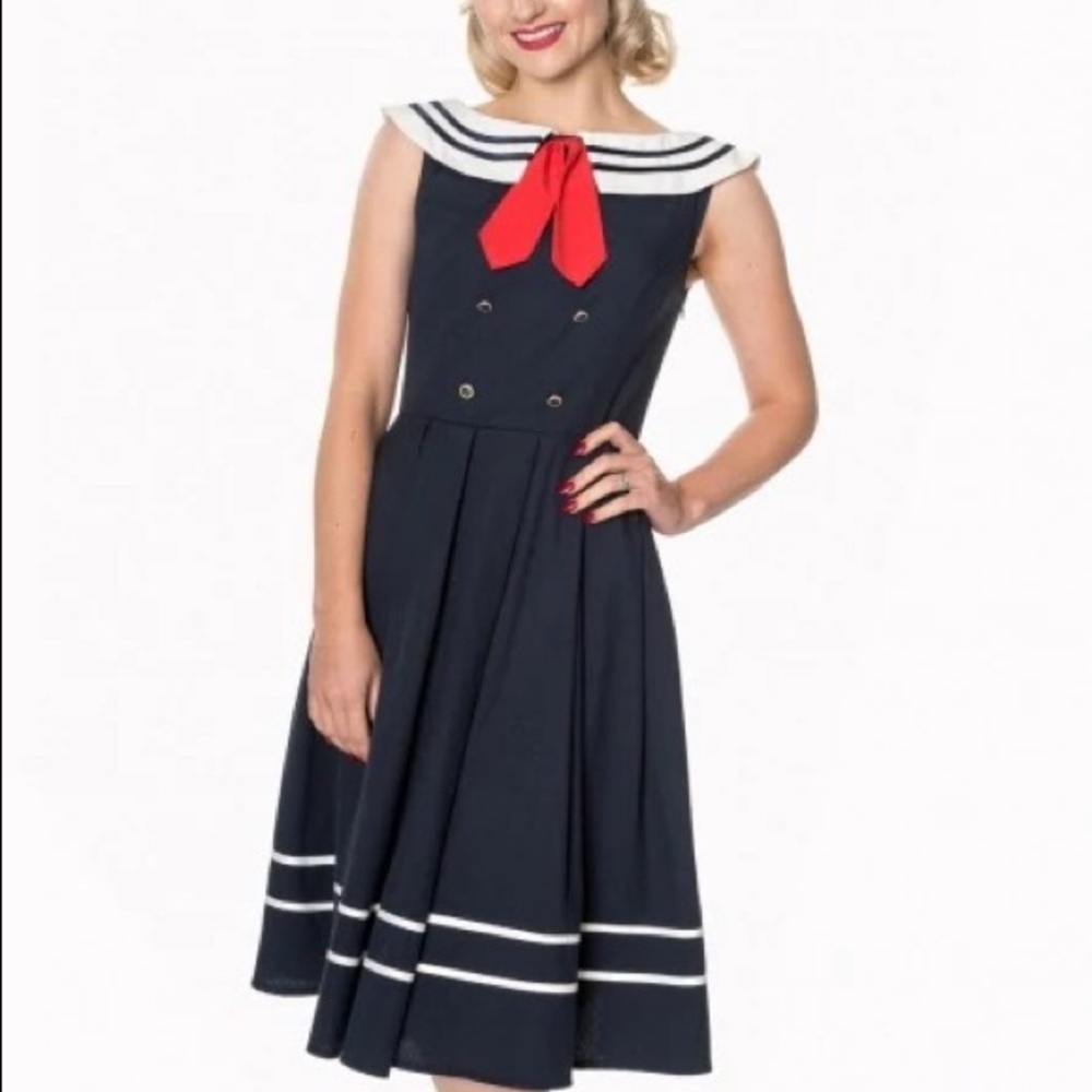 Banned apparel sailor dress